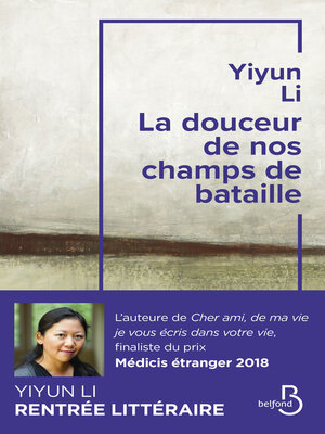cover image of La Douceur de nos champs de bataille